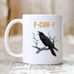 🏆LETZTER TAG VERKAUF 50% RABATT⚡F-Caw-F Lustige Hühner Tasse