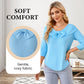 Damen-Strickpullover mit Schleife