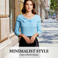 Damen-Strickpullover mit Schleife