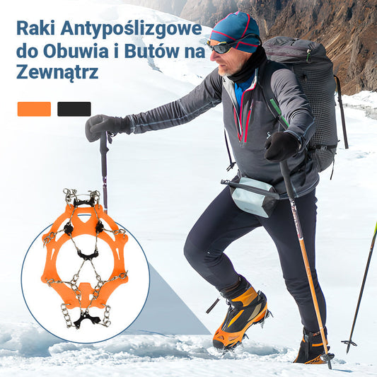 🌟Raki Antypoślizgowe do Obuwia i Butów na Zewnątrz