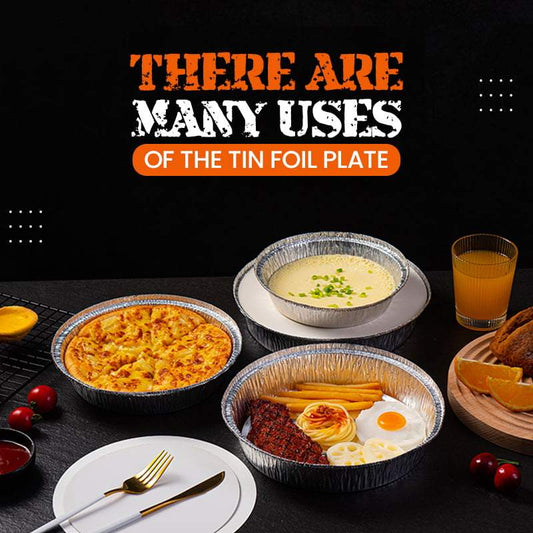 Pudełko z olejoodpornej folii aluminiowej (50% ZNIŻKI)