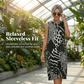 🎁New arrival 49% OFF💥Women's Leopard Print Sleeveless Midi Dress