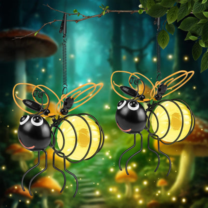 🐝Zewnętrzna solarna lampa wisząca Bee