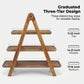 3-Tier Wooden Serving Tray