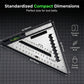 Multifunctional Triangle Square with Detachable Base