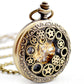 Hand-Winding Pocket Watch with Chain
