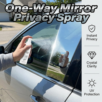 Reflective Window Spray for Daytime Privacy