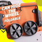 🎉 2026 Sale — Over 13,000 Sold!💞 2-in-1 Foldable Shopping Cart – Carry & Roll with Ease 🛒