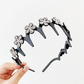 Volumizing Rhinestone Butterfly Headband for Women
