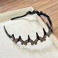 Volumizing Rhinestone Butterfly Headband for Women