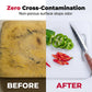 Thickened Plastic Cutting Board with Hanging Handle