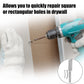 🛠️ STAINLESS STEEL DRYWALL REPAIR CLIPS FOR 1/2" PLASTERBOARD — Studless Wall Patch Fixing, No Backing Needed 🔩