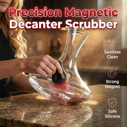 Magnetic Glass Cleaning Brush Spot Scrubber