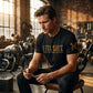 Men's Funny Mechanic Slogan Print T-Shirt