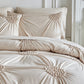 🧵 2026 Sale — Over 28,000 Sold! 🛏️ Pinch Pleat Duvet Set – Wrinkle-Resistant Sanctuary ✨