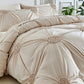 🧵 2026 Sale — Over 28,000 Sold! 🛏️ Pinch Pleat Duvet Set – Wrinkle-Resistant Sanctuary ✨