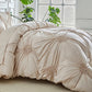 🧵 2026 Sale — Over 28,000 Sold! 🛏️ Pinch Pleat Duvet Set – Wrinkle-Resistant Sanctuary ✨