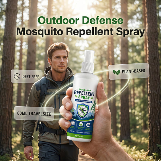 Plant-Based Outdoor Mosquito Repellent Spray