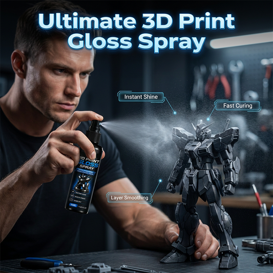 Gloss Restore Spray for 3D Printed Models