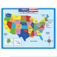 Geography Learning Poster Wall Map for Kids