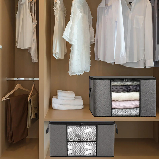⏳Limited-time special price $12, Buy 2 get 1 free ⏳Large Capacity Clothes & Quilt Storage Bag