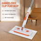 🔥Limited Time 51% OFF！Maximal Cleaning Power！Multi-Functional Hands-Free Clip Flat Mop