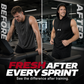 Men's Athletic Sleeveless Hoodie Vest