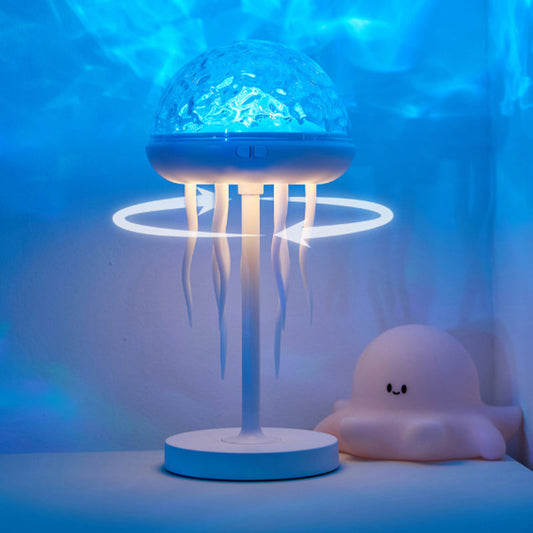 Rechargeable Jellyfish Aurora Lamp with Remote