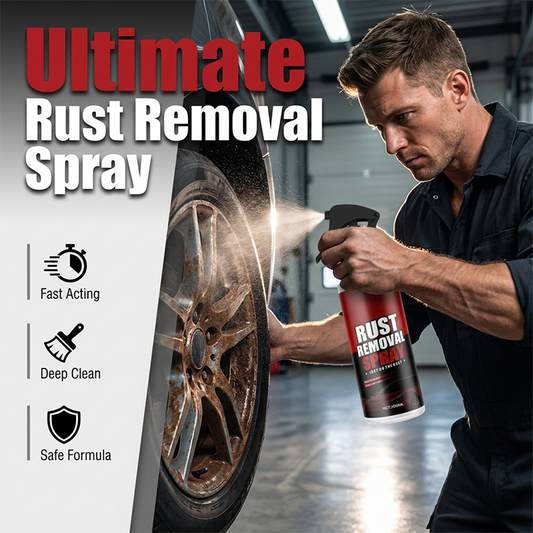 Rust removal and cleaning spray