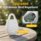 🐦No more trouble from birds, beasts and locusts！Portable Ultrasonic Bird Repellent Keychain