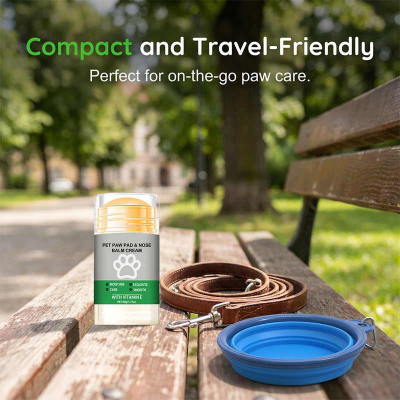 Pet Paw Balm Stick product presentation