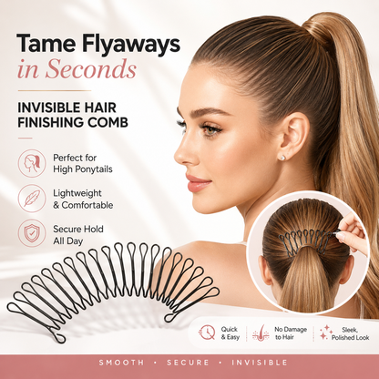 🥳2026 HOT SALE🥳💞50K+ SOLD!💇‍♀️✨ Flexible Invisible Hair Comb—invisible, flexible, and non-slip—instantly creates a perfectly secure hold! 🌟