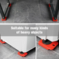 🎁Furniture Moving System – lift & slide up to 800 lbs, 360° rotation, floor-friendly pads. Move heavy furniture easily by yourself! 🛡️💪