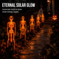 🎃💡 Solar Skeleton Stake Lights – Glow In The Dark, Solar Powered, Easy To Install. Ideal For Haunted Yard, Porch & Walkway! 👻🪦✅