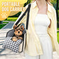 🐶50% OFF NOW!🎁 Secure Travel Pet Booster – Portable Dog Car Seat Booster, Safety Harness Included Soft Padded Pet Travel Carrier for Small & Medium Dogs