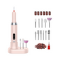 💅 Salon-Grade Manicures, No Wires Attached – Cordless Nail Drill with Charging Dock.