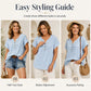 ⌛Limited-time offer-Effortless Chic Workwear Blouse