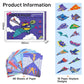 📢📢57% OFF !! ⏰Creative DIY Paper Airplane Set For Kids