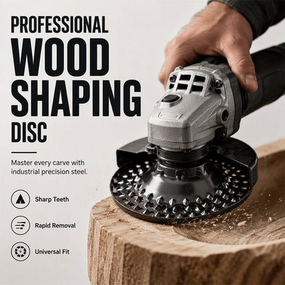 High-Strength Wood Shaping Disc for Angle Grinder