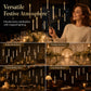 Magical Wand Remote Floating LED Taper Candles Set