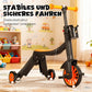 Multifunctional, convertible scooter tricycle for children