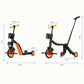 Multifunctional, convertible scooter tricycle for children