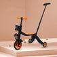 Multifunctional, convertible scooter tricycle for children