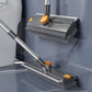 2-in-1 Floor Scrub Brush with Squeegee