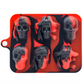 💀 3D Skull Silicone Ice Cube Tray with Lid – Fun Slow-Melting Ice Mold for Whiskey, Cocktails & Halloween Drinks