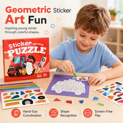 🎉This Week's Special Sales - 50% OFF✨Kids Geometric Sticker Activity Book