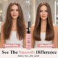 💇‍♀️ Hair Straightening Cream with Built-in Comb – Easy Smoothing Styling Tool for Sleek, Manageable Hair at Home