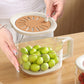 📢📢50% OFF !! ⏰2 in 1 Draining Basket with Lid