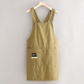 Criss-Cross Back Apron with Large Pocket