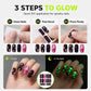 Glow Halloween Nail Wraps